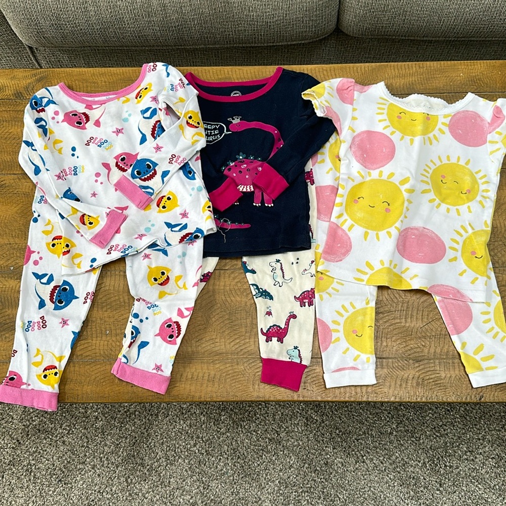 Toddler/Baby Girls Pajama Bundle
